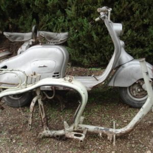 LAMBRETTA 125 LD, CON CHASIS Y MATRICULA.