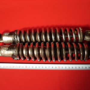 SEGUNDA MANO. AMORTIGUADORES REF 1, MUELLE CROMADO DE 30CM.