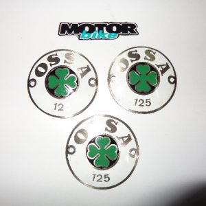 ANAGRAMAS OSSA 125 METALICOS ( 3 UNID).