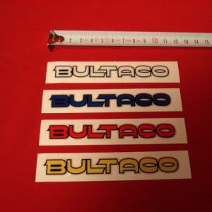 ADHESIVO BULTACO PACK DE 4 COLORES RESINA