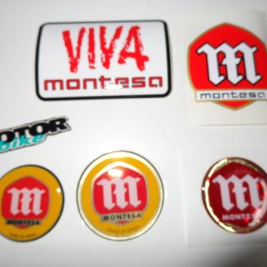 ADHESIVOS MONTESA LOTE DE 5 ADHESIVOS