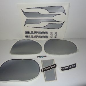 ADHESIVOS BULTACO FRONTERA MK 10 DE 370, MOD 181. JUEGO COMPLETO