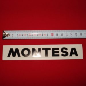 ADHESIVO MONTESA NEGRO 15 CM LONGITUD