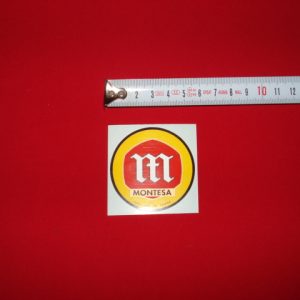 ADHESIVO MONTESA REDONDO 55 mm EN VINILO.
