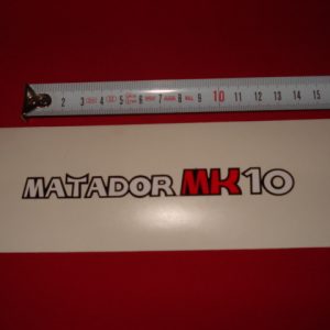 ADHESIVO BULTACO MATADOR MK 10 TAPAS LATERALES