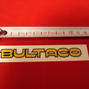 ADHESIVO BULTACO AMARILLO 11 X 1,50, RESINA