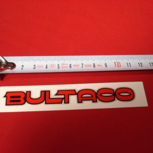 ADHESIVO BULTACO ROJO 11X1,50 RESINA