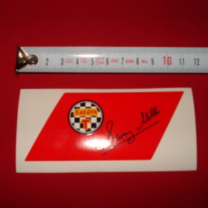 ADHESIVO BULTACO SAMMY MILLER, TIPO ROMBO.