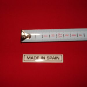 ADHESIVO MADE IN SPAIN TRANSPARENTE