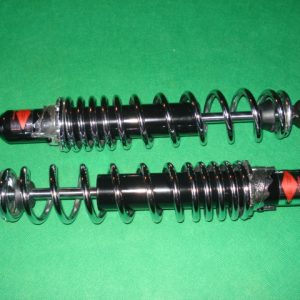 AMORTIGUADORES BETOR NEGROS MUELLE CROMADO