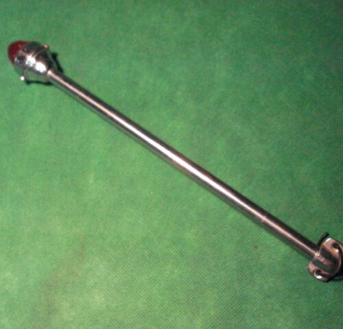 BARRA CROMADA CON PILOTO