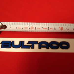 ADHESIVO BULTACO AZUL 11 X 1,50 RESINA