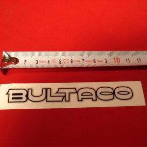 ADHESIVO BULTACO BLANCO 11X1,50 BLANCO