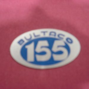 PLACA BULTACO 155