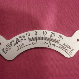 PLACA DE CAMBIO DUCATI