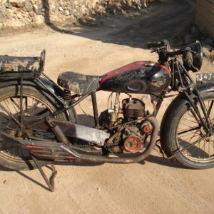 MOTOBECANE MOD. B 3 -350, DE 1935. DOCUMENTADA.