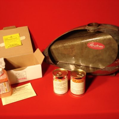 KIT TRATAMIENTO DEPOSITO GASOLINA RESTOM DE 15 A 25 LITROS