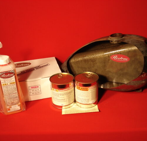 KIT TRATAMIENTO DEPOSITO GASOLINA RESTOM DE 25 A 40 LITROS