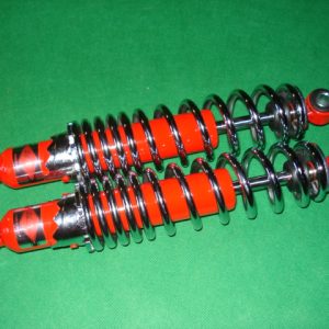AMORTIGUADORES BETOR ROJOS MUELLE CROMADO DE 30 LONGIT