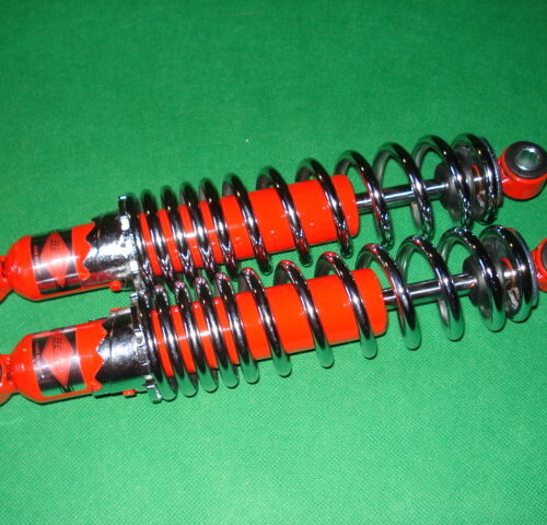 AMORTIGUADORES BETOR ROJOS MUELLE CROMADO DE 30 LONGIT