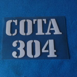 ADHESIVO MONTESA COTA 304 CARCASA LUZ DEL.