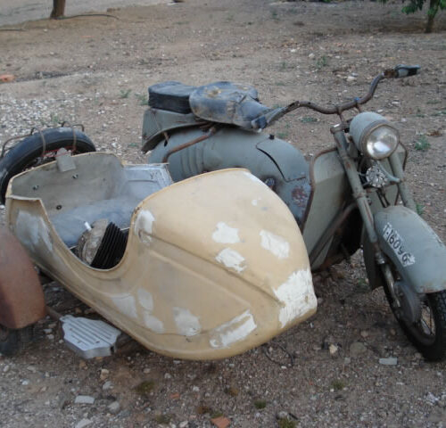 ISOSCOOTER 125 CON SIDECAR