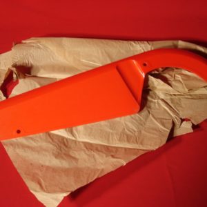 CUBRECADENAS BULTACO JUNIOR 74,100 Y 125 ROJO PLASTICO ORIGINAL.