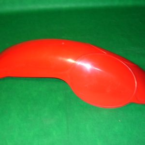 GUARDABARROS TRASERO ROJO CON PORTA NUMEROS REF 751