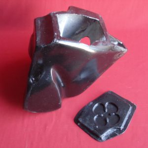 CAJA FILTRO OSSA TR 80 AMARILLA Y NARANJA DE TRIAL