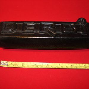 CUBRE MANILLAR DERBI NEGRO DE PLÁSTICO