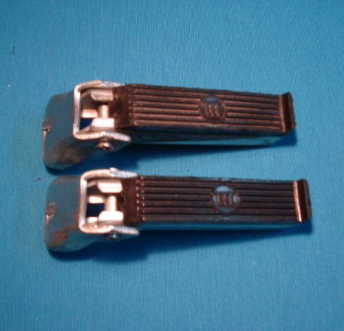 ESTRIBERAS MONTESA PLEGABLES CON LOGO