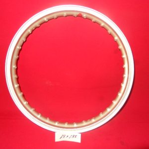 LLANTA AKRONT ALUMINIO DORADA 18 X 1.85 ORIGINAL ANONIZADO MAS C