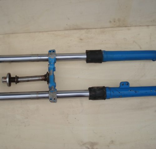 HORQUILLA BULTACO FRONTERA 74 AZUL