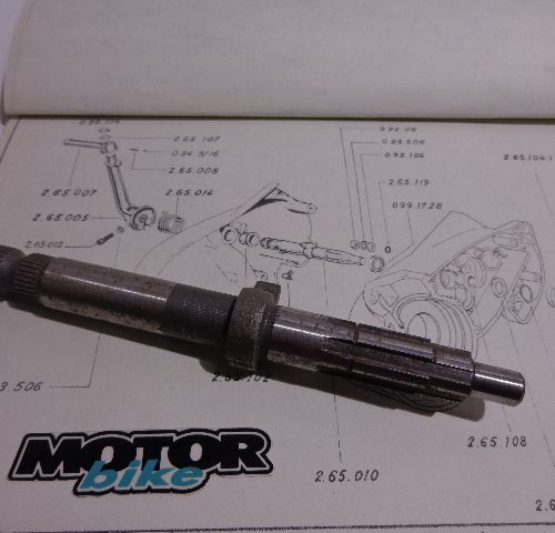 Montesa impala eje tren puesta en marcha original Ref 265010