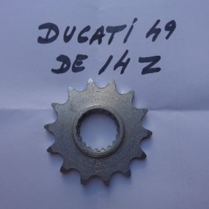 PIÑON DUCATI 48 TS, MINI MARCELINO, ETC...DE 14 DIENTES.
