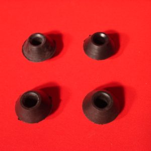 GOMAS (4) TAPAS BULTACO SHERPA LATERALES, DE PRESION