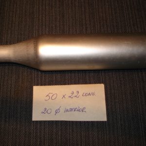 SILENCIOSO ALUMINIO DE 50 X 22