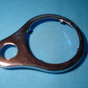 SOPORTE CUENTA KILÓMETROS CROMADO CON 4 PATILLAS DE 80 DIÁMETRO