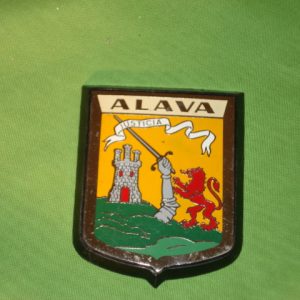 PLACA METÁLICA DE ALAVA