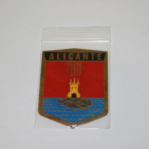 PLACA METALICA DE ALICANTE 6X8