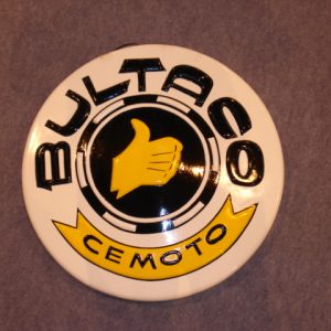 LETRERO BULTACO PINTADO A MANO