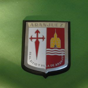 PLACA METALICA DE ARANJUEZ DE 6X8 CON MARCO