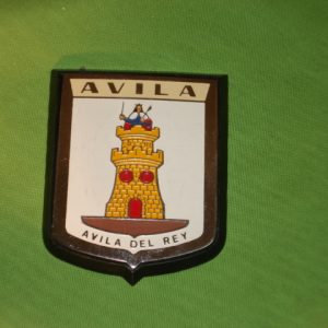 PLACA METALICA DE AVILA 6 X 8 CON MARCO