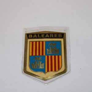 PLACA METÁLICA DE BALEARES 6X8