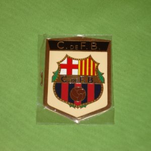 PLACA METALICA CLUB FUTBOL BARCELONA