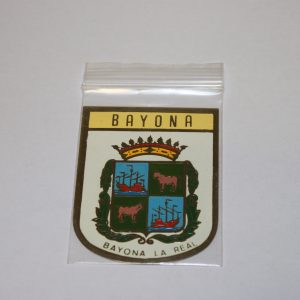 PLACA METALICA DE BAYONA 6X8