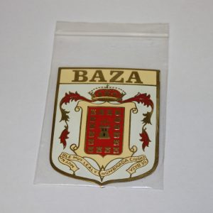 PLACA METALICA DE BAZA 6X8