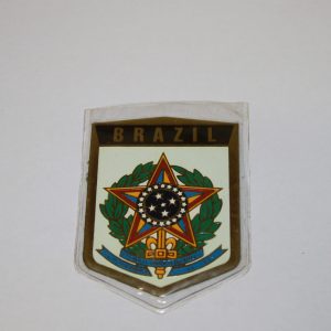 PLACA METALICA DE BRASIL BRAZIL 6X8