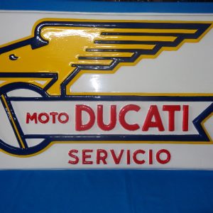 LETRERO DUCATI 1 MTRO X 0,60 CM