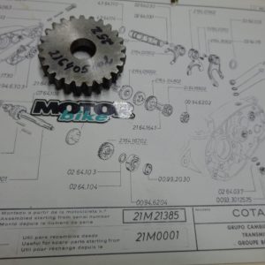 MONTESA COTA 247 DESPLAZABLE DE 1 Y 2 REF 216404701